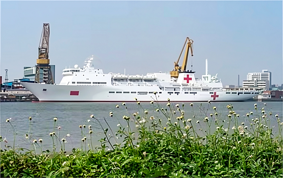 重磅：中國海軍萬噸級“絲路方舟號”醫(yī)院船病理儀器由闊海醫(yī)療制造